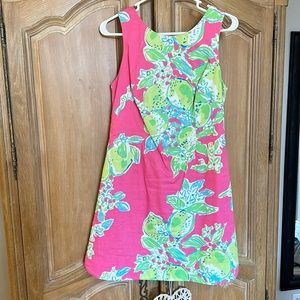 Lilly Pulitzer floral beach dress, size 4.
